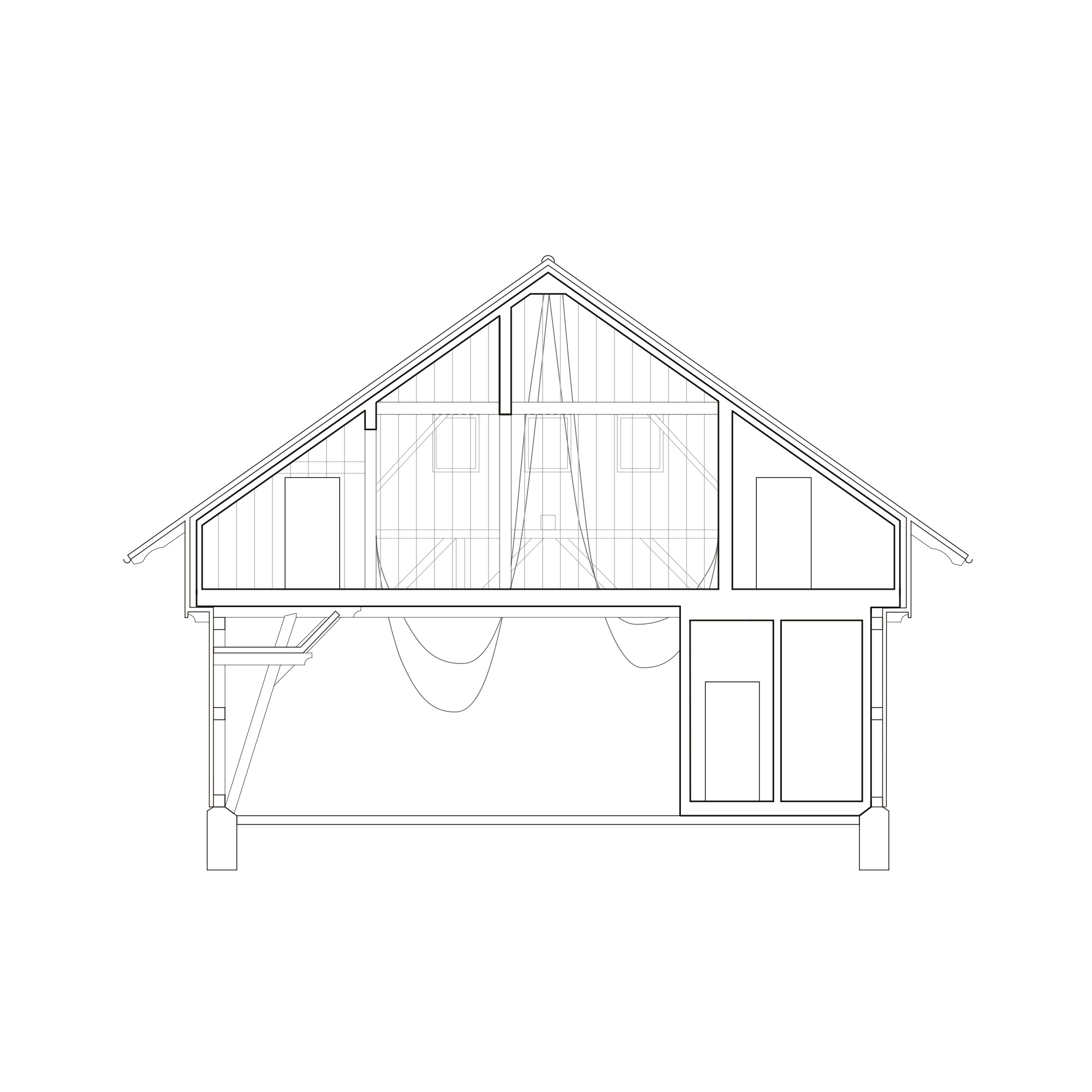 超透U型玻璃旧建筑改造