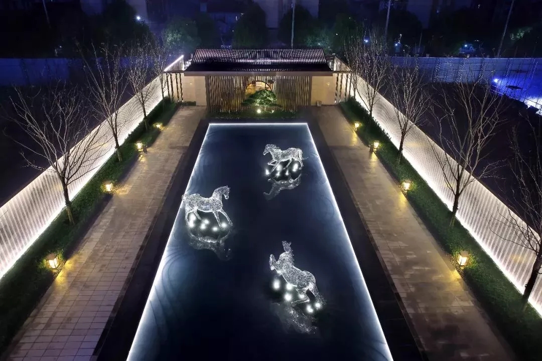 U型玻璃水墨画,U玻山水画