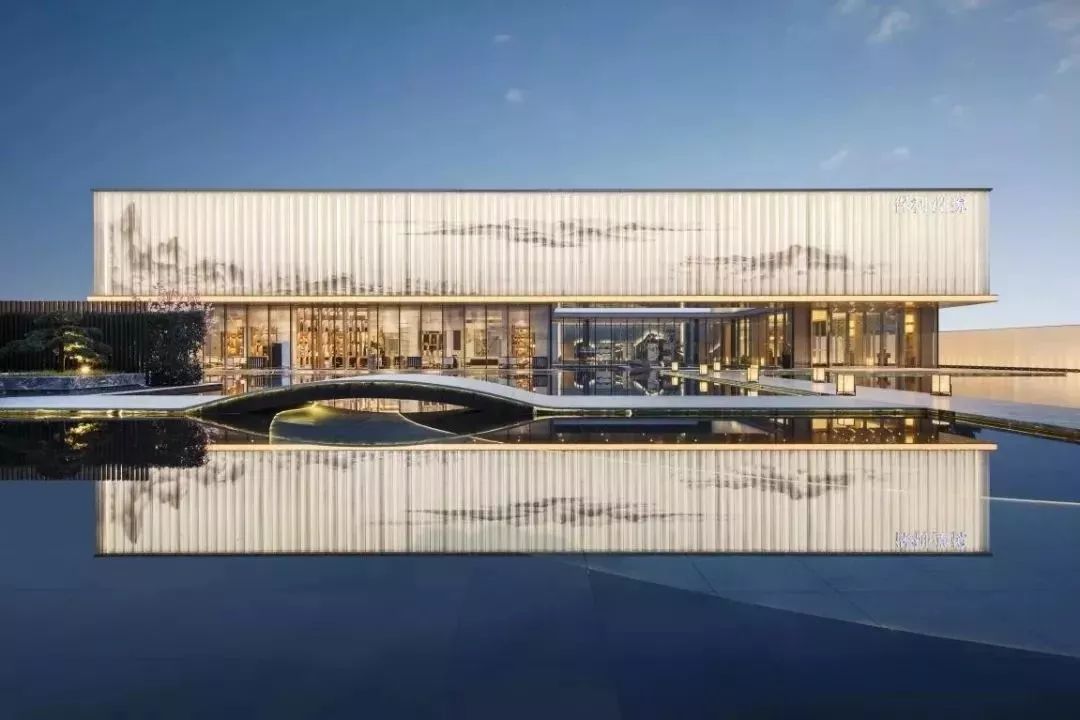 重庆保利堂悦展示区U型玻璃